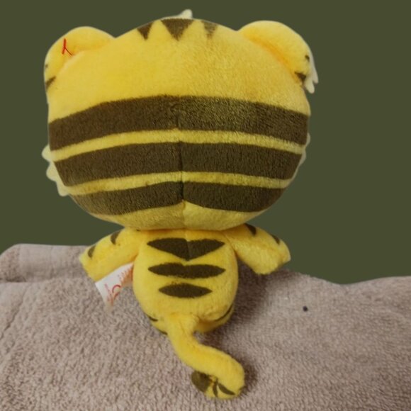 TY Beannie Babies Collection Ni Hao Kai-Lan Rintoo The Tiger Plush 2009 Yellow - Picture 2 of 7